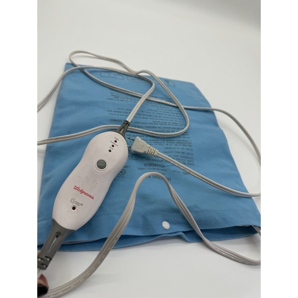 Walgreens SW115B heating pad 12x15 Tested WORKS Pre Owned/Used